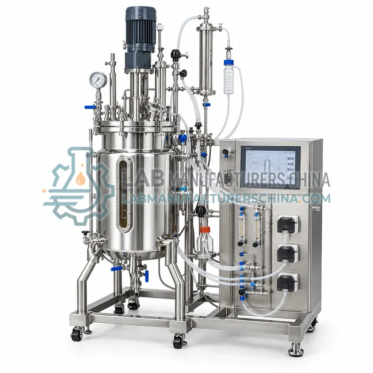 Stirred-Tank Stainless Steel Bioreactor — product photo