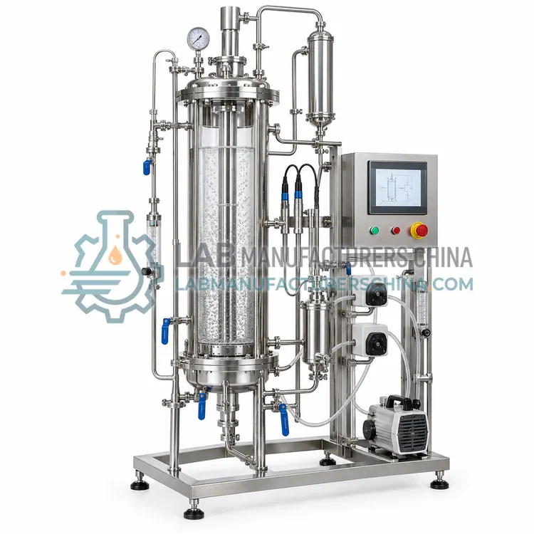 Airlift Stainless Steel Bioreactor — product photo
