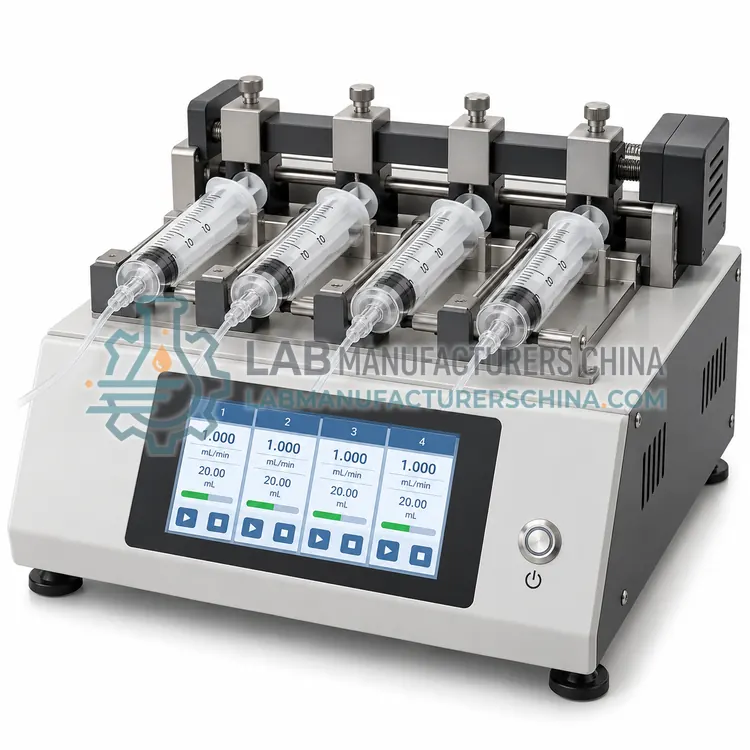 Programmable Multi-Channel Syringe Pump — product photo