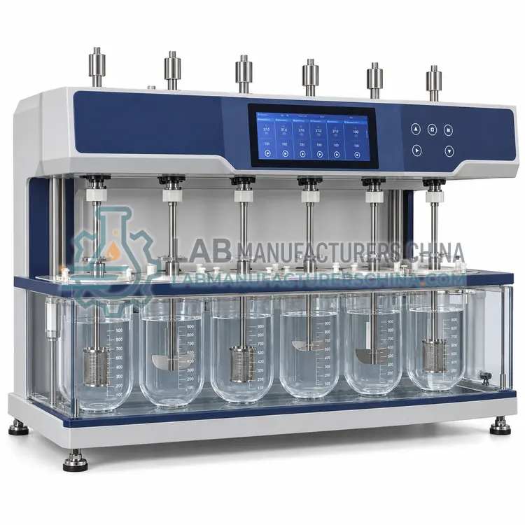 Pharmacopoeial dissolution testing apparatus overview (USP <711>)