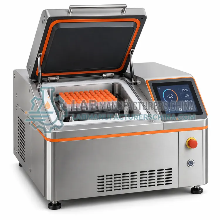 High-Throughput Bead Mill with Cryogenic Cooling — product photo