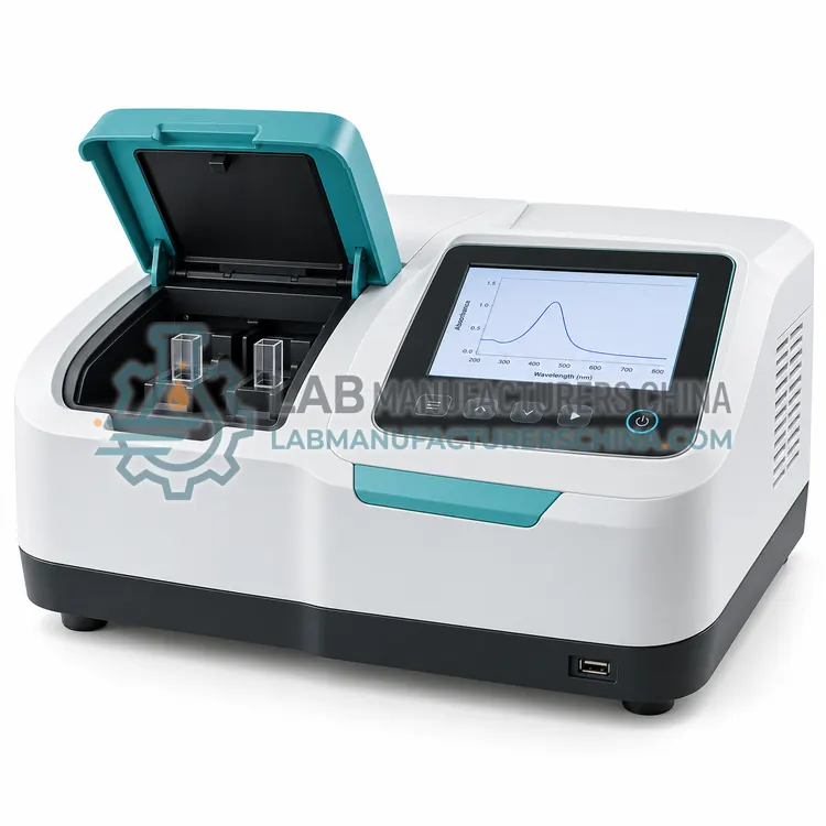 Double-Beam UV-Vis Spectrophotometer for Pharmaceutical Quality Control — product photo