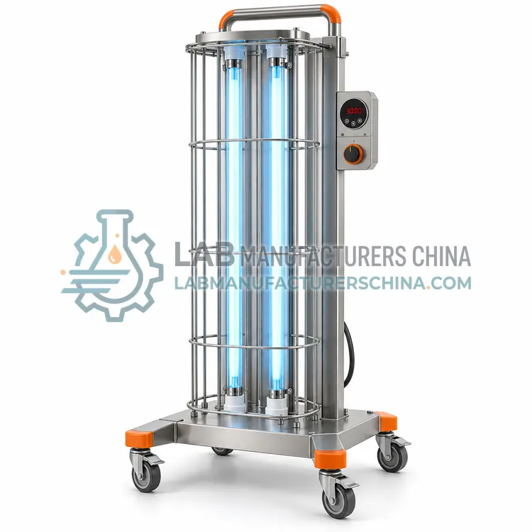 Mobile UV Sterilization Lamp Cart — product photo
