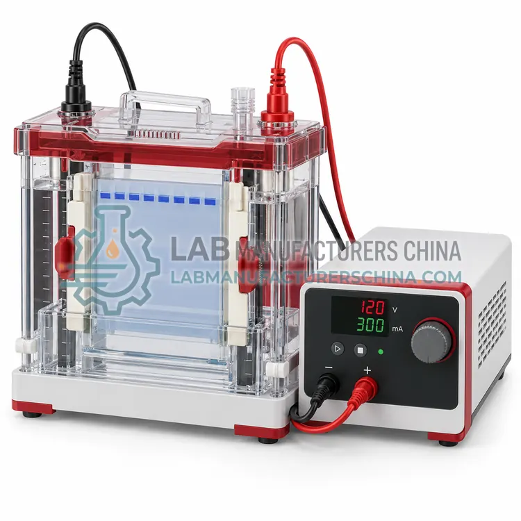 Multi-Gel Vertical Electrophoresis Chamber with Gel Caster — product photo