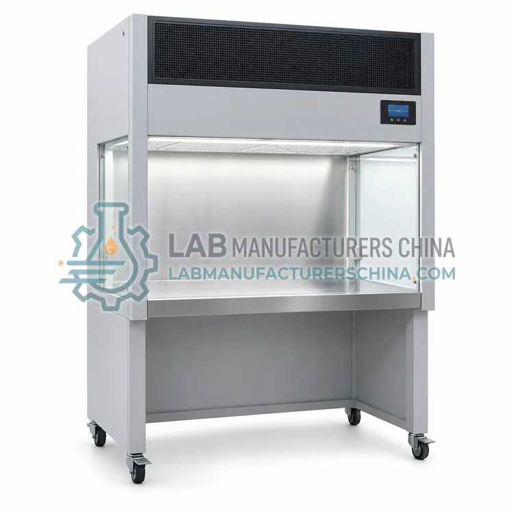 Mobile Vertical Laminar Flow Cabinet — product photo