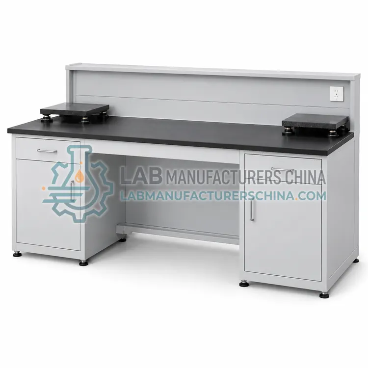 Wall Bench with Vibration-Damped Balance Station — product photo