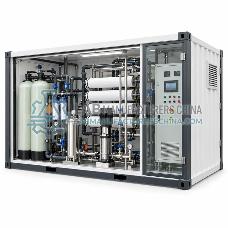 Containerized Water Treatment Plant — product photo