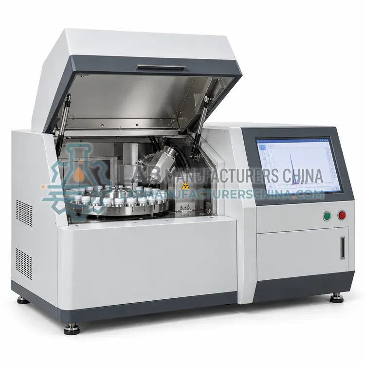 Polarized Energy-Dispersive X-Ray Fluorescence Spectrometer — product photo
